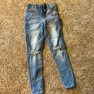 American Eagle curvy highest rise jegging jeans